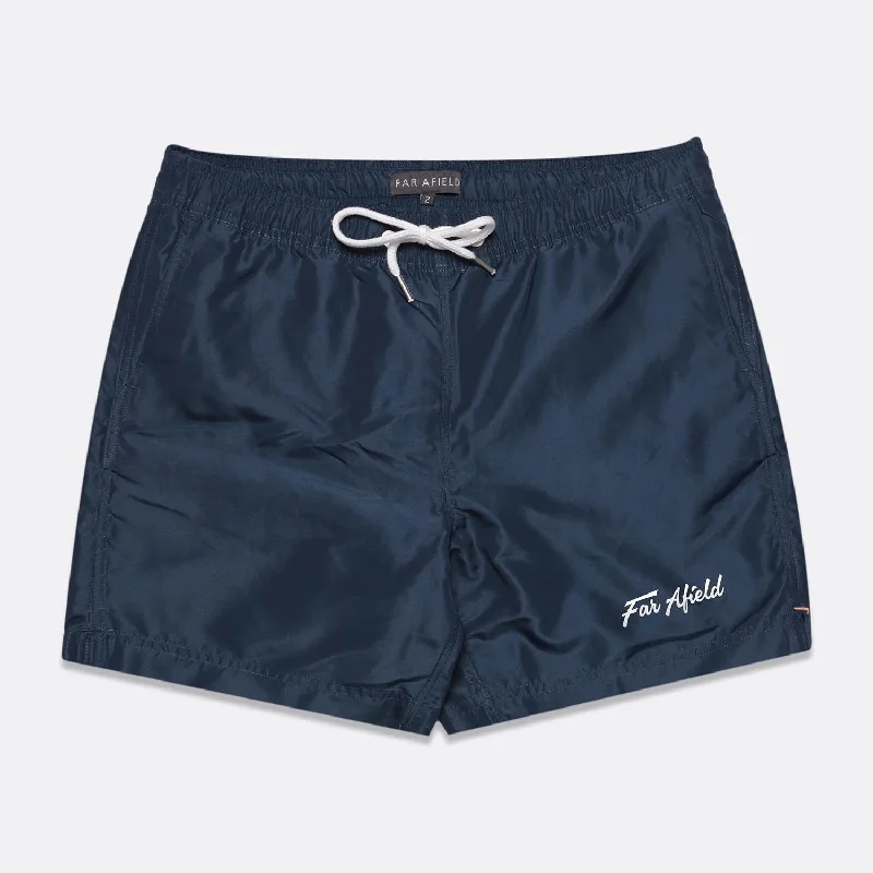 Men's Swimshort In Navy Iris