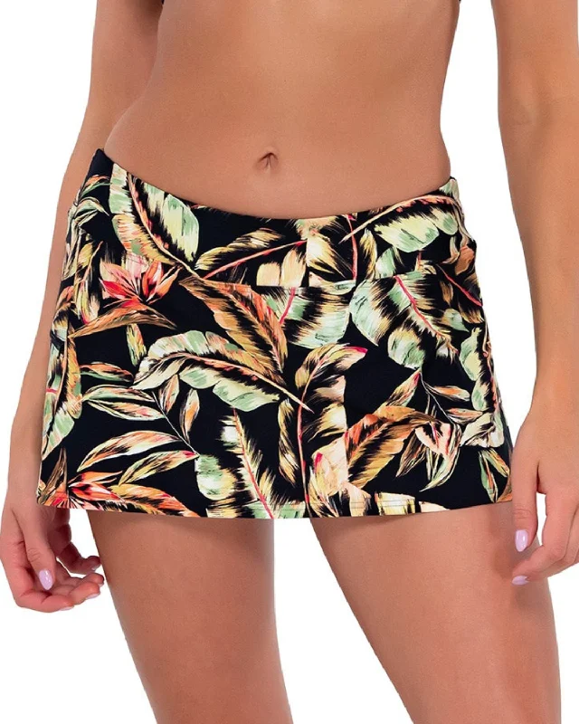 2024 Sunsets Retro Retreat Sporty Swim Skirt - 40B