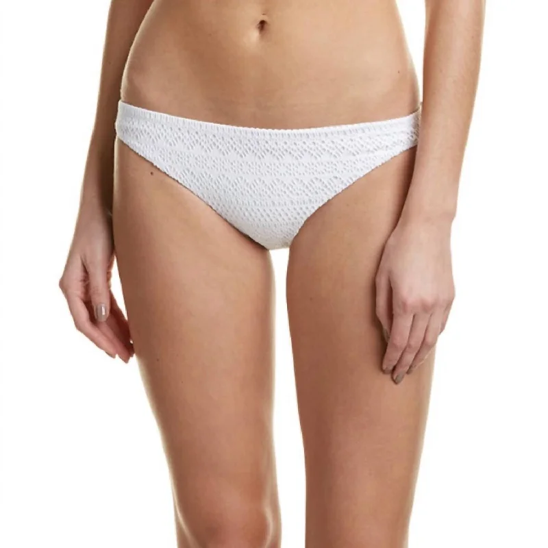 Classic Bikini Bottom In White