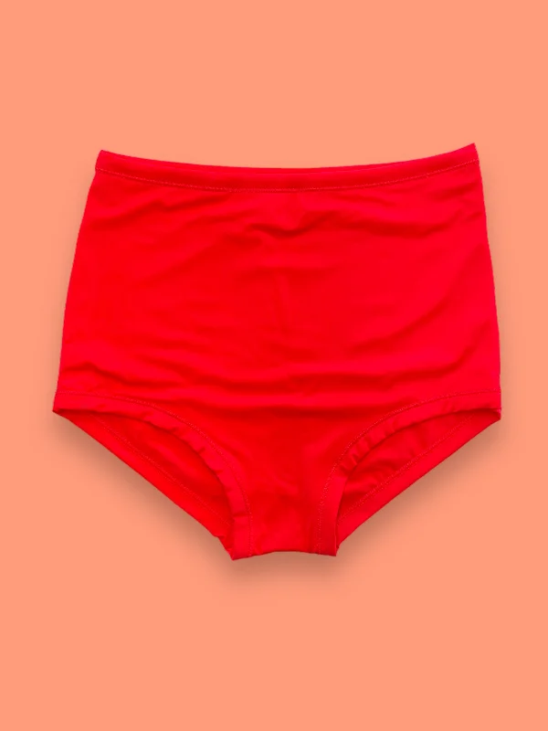 High Waist Swim Pant Tomato - limited sizes