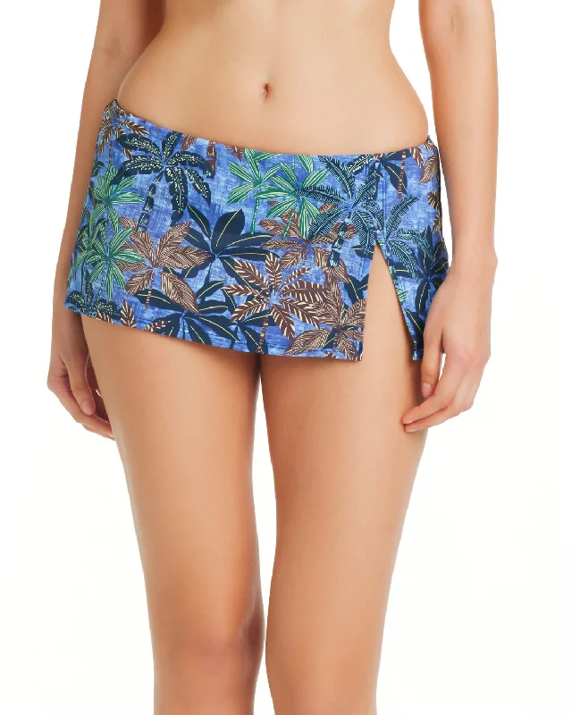 2024 Bleu by Rod Beattie By The Sea Skirted Bikini Bottom - Rbbs24569