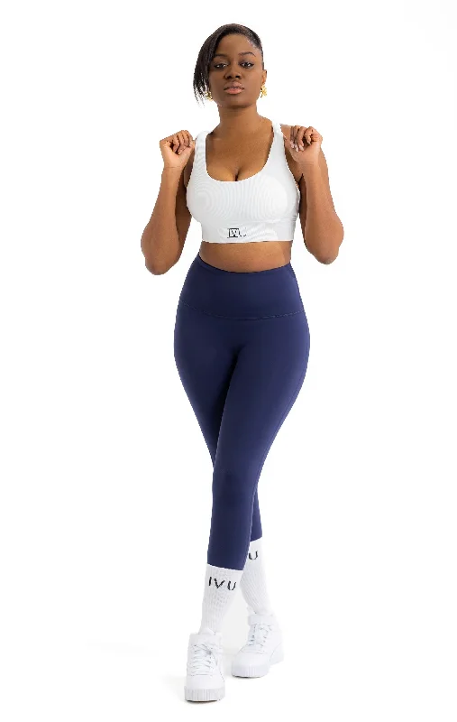 Attraction leggings in navy blue