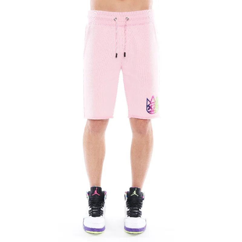 SWEATSHORT IN CANDY PINK