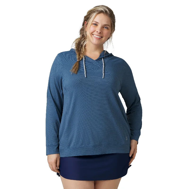 Free Country Women's Plus Size SunFree UPF Hoodie