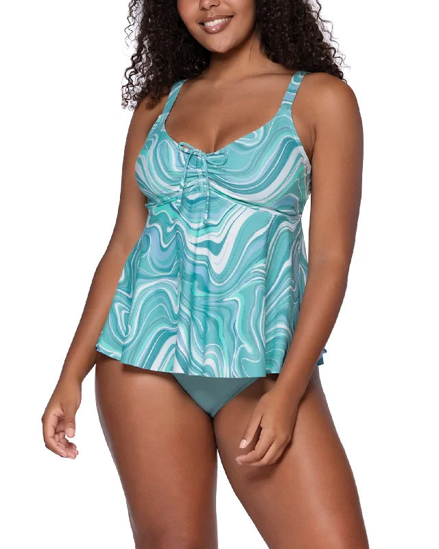 2024 Sunsets Escape Moon Tide Marin Tankini Top (More colors available) - 970T ♻