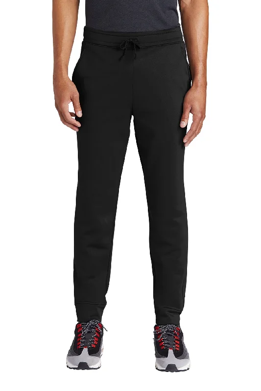 Sport-Tek Men's, Women's and Youth Performance Sport-Wick Joggers in Black - HRYMCA