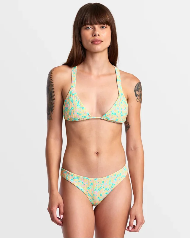 Confetti Wide Crossback Triangle Bikini Top