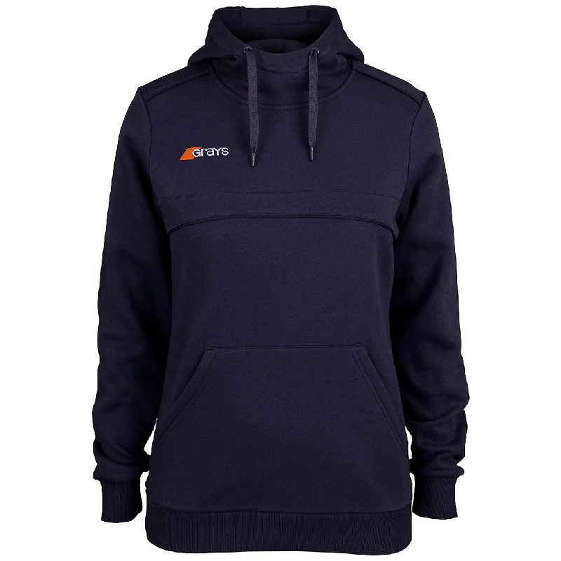 Grays Hockey Womens Point Hoodie (Dark Navy)