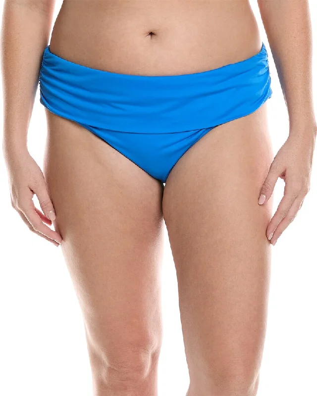 La Blanca Shirred Band Hipster Bottom