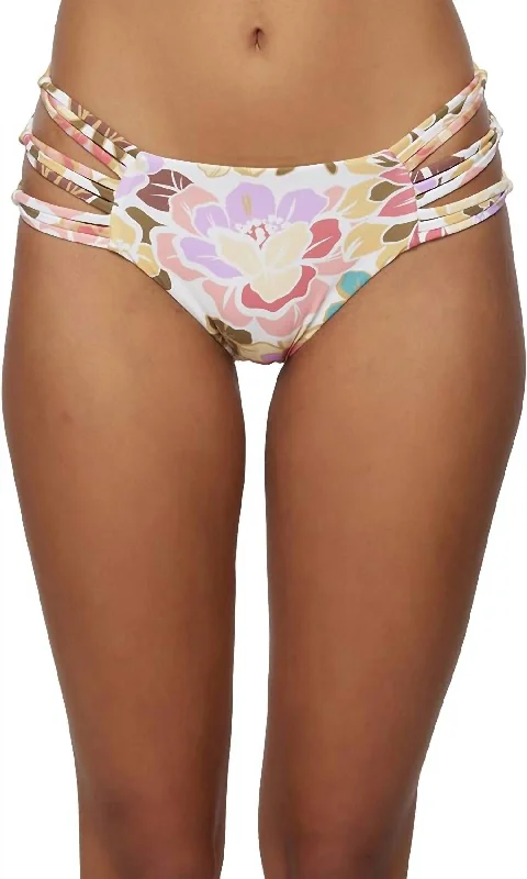 Meadow Floral Boulders Bottom In Multicolor