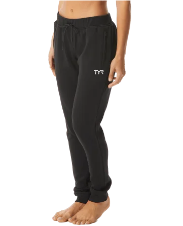 TYR Women's Black Alliance Podium Joggers with Team Logo - NMH