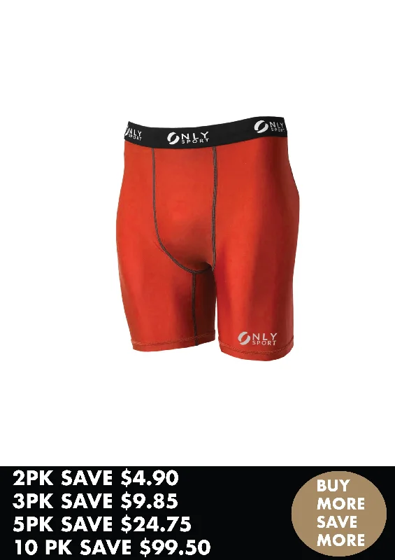 COMPRESSION WEAR SHORTS BUNDLE - RED