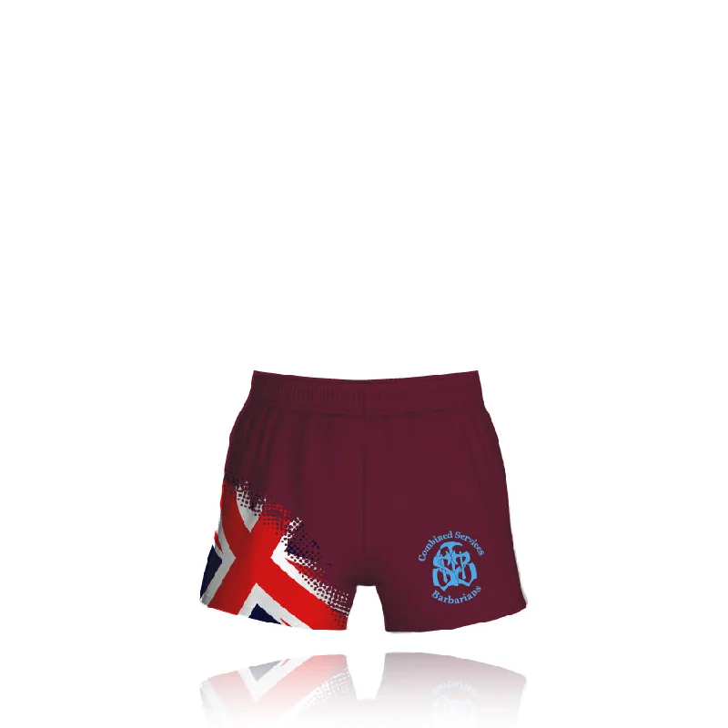 Barbarians Maroon - Rugby Shorts