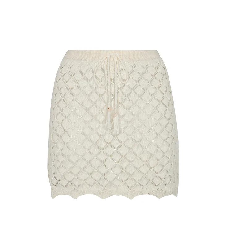 Pam Ivory Skirt