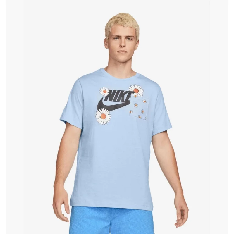 Nike NSW Sports 4 Tee Light Blue  DM6429-548 Men's