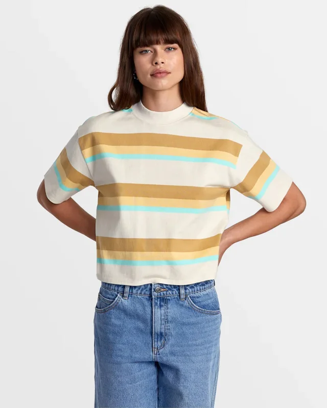 Kinney Mock Neck S/S T-Shirt