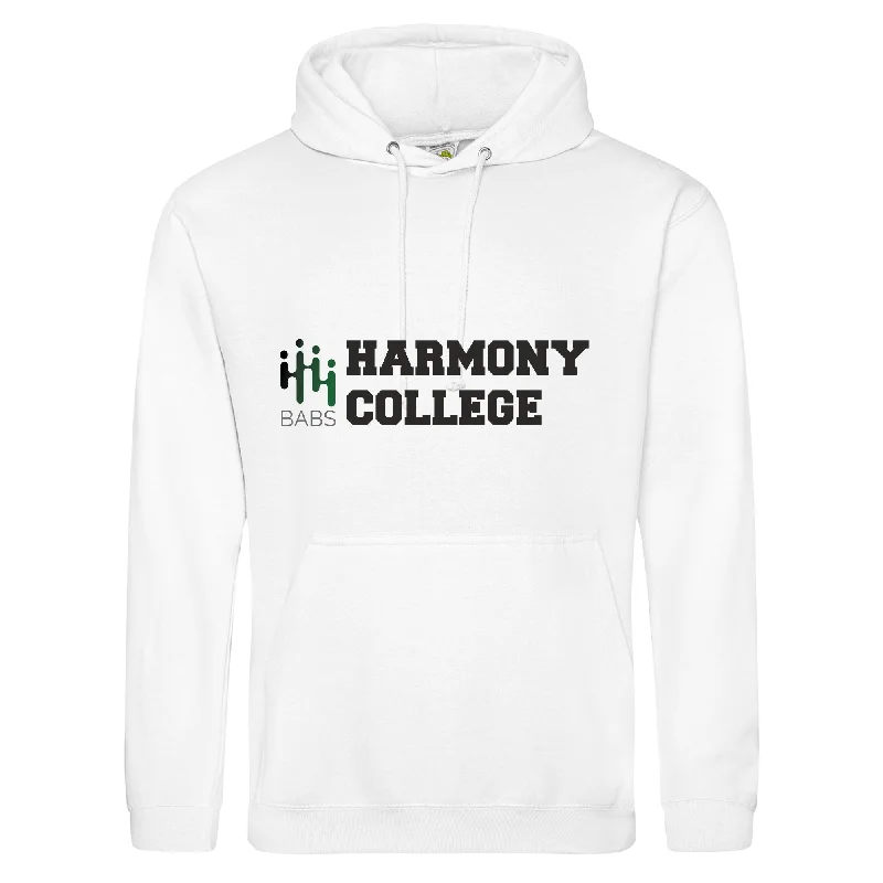 HARMONY COLLEGE Hoodie (Arctic White)