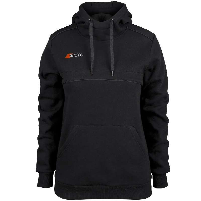 Grays Hockey Womens Point Hoodie (Black)