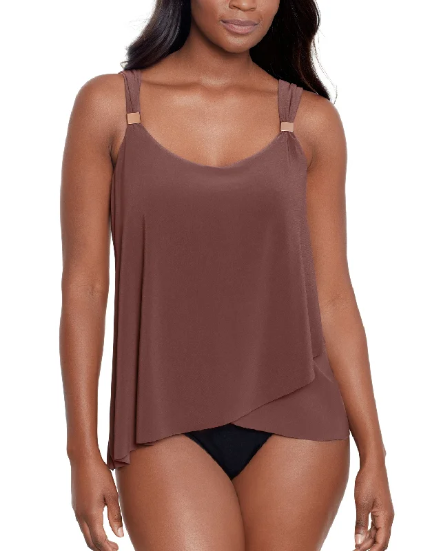 2025 Miraclesuit Solids Dazzle Tankini Top - 6516626