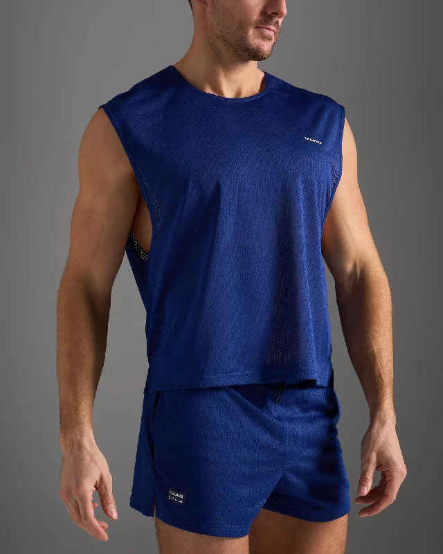 TEAMM8 S.S.C. Muscle Tank - Navy