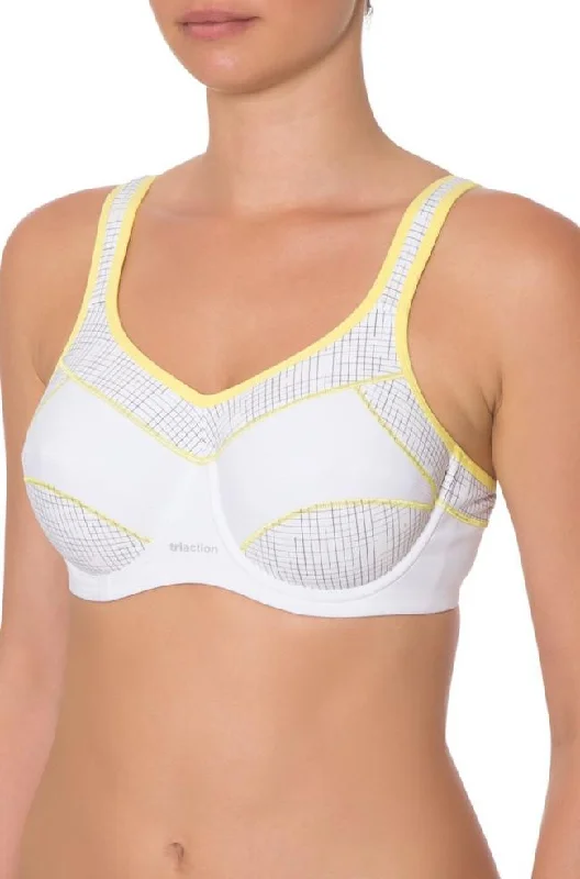 Triaction Performance Sports Bra (White)