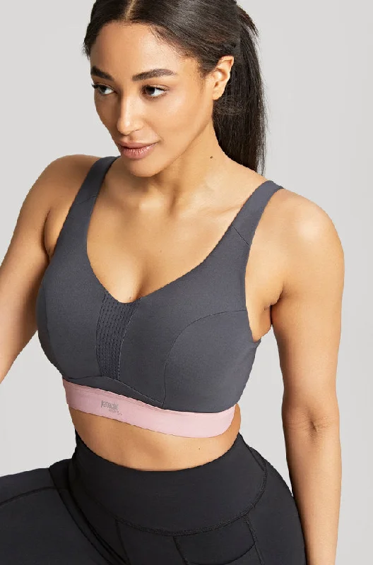 Panache UW Non Padded Sports Bra (Charcoal)