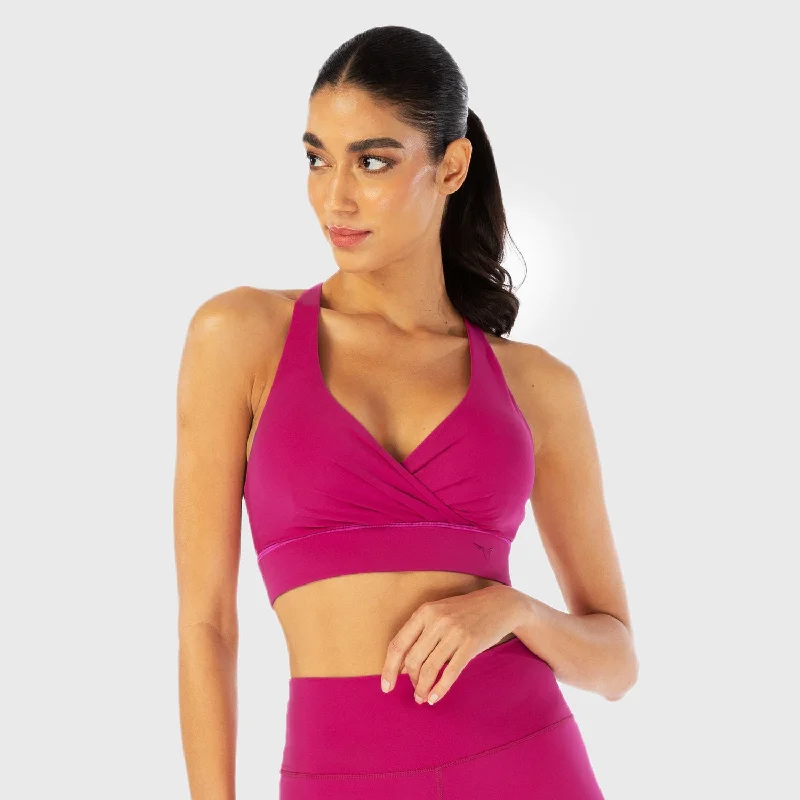 Infinity Adjustable Wrap Bra - Festive Fuchsia