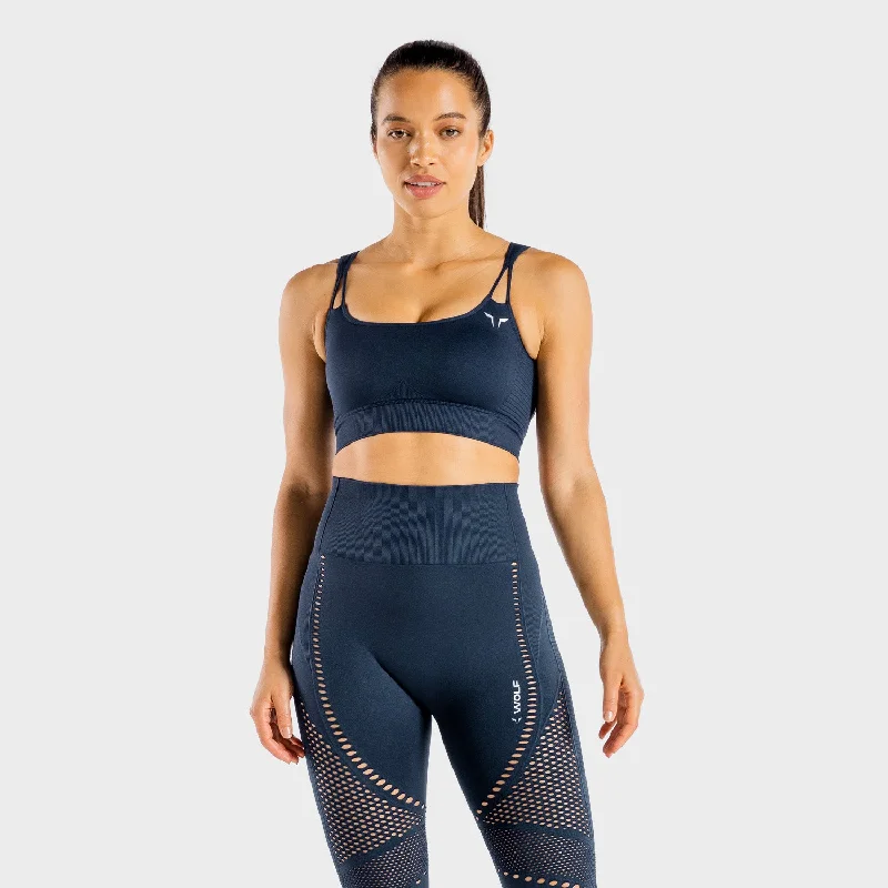 Meta Sports Bra - Navy