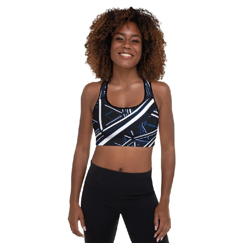 Midnight Padded Sports Bra