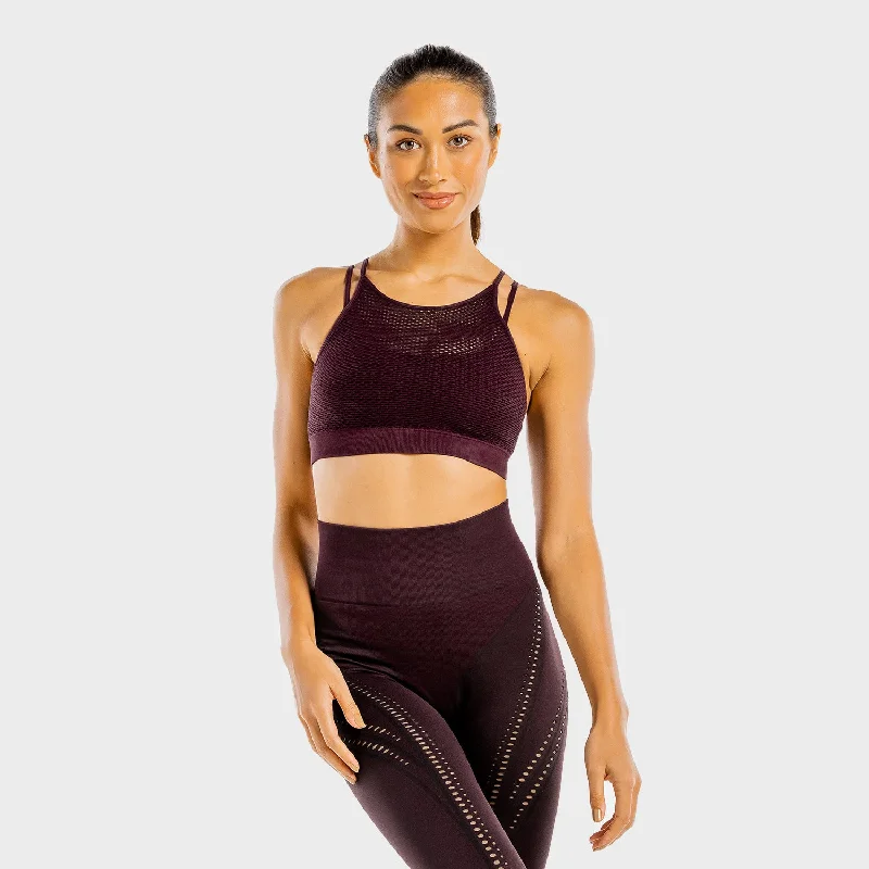 Ultra Sports Bra - Burgundy