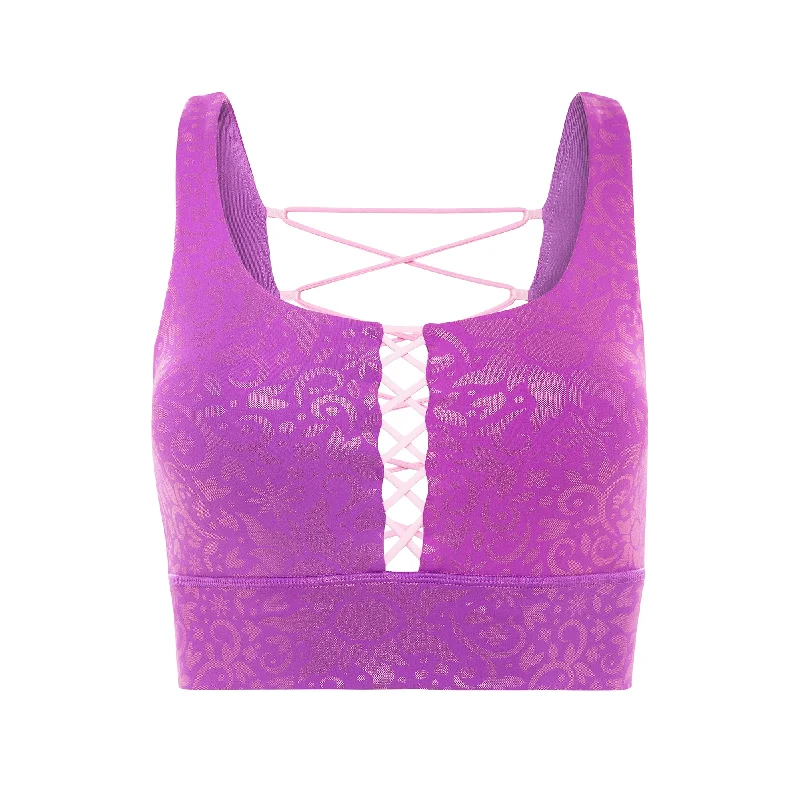 Golden Dreamer Princess Sports Bra